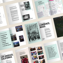 Load image into Gallery viewer, A graphic showing a mix of interior pages from the "Only Righteous Fights" speech collection (6134957047997)