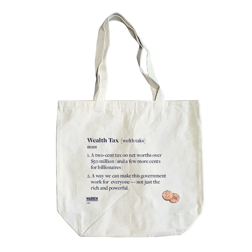 what-is-a-wealth-tax-tote-official-elizabeth-warren-shop