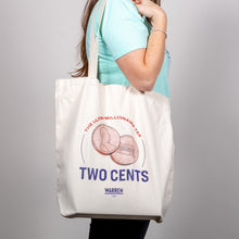 Load image into Gallery viewer, &quot;Two Cents&quot; Tote (7431622623421)