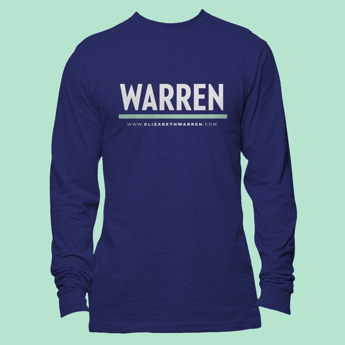 Warren Long Sleeve T Shirt Official Elizabeth Warren Shop