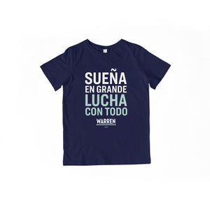 Sueña En Grande, Lucha Con Todo - Camiseta Juvenil | Dream Big, Fight Hard Youth T-Shirt (4285159506029) (7433024143549)