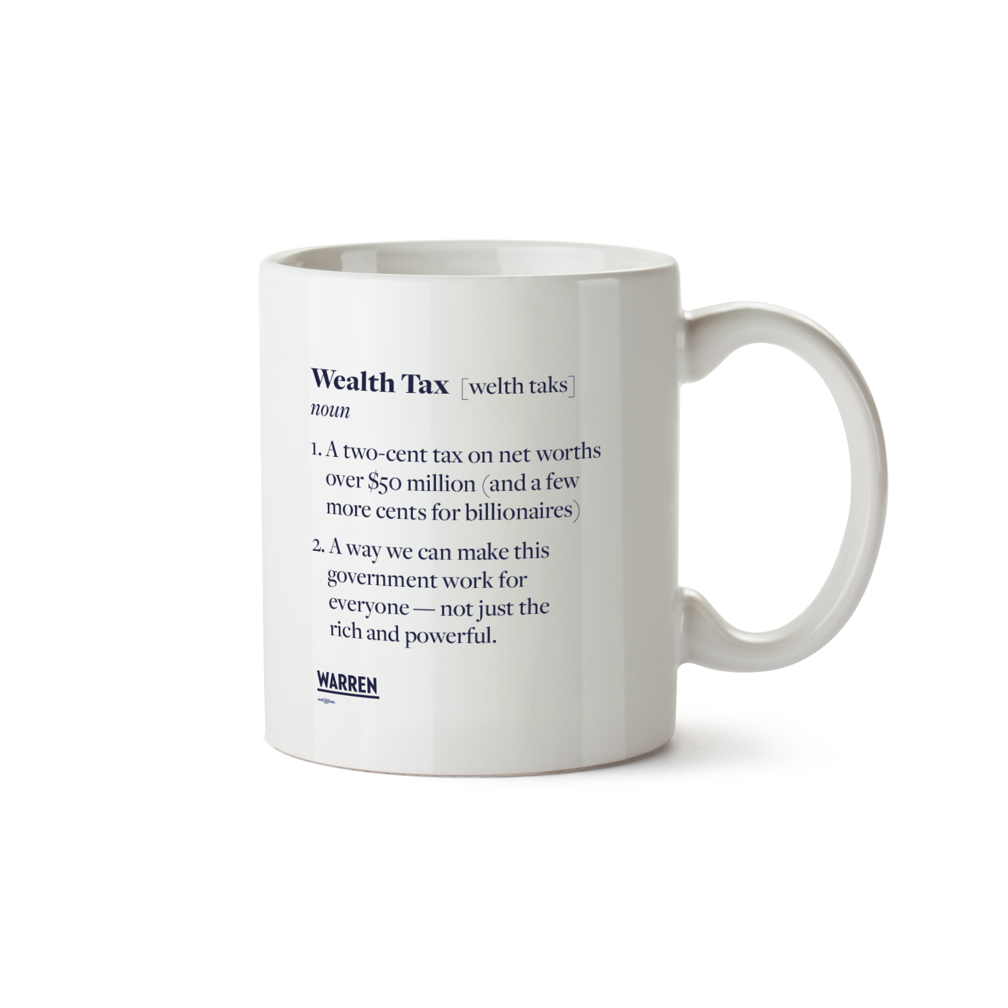 What is a Wealth Tax? Mug  Official Elizabeth Warren Shop