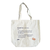 Canvas tote bag with a definition of the wealth tax in the style of a dictionary definition in navy (6605621166269) (7431929790653)