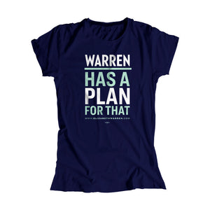 Warren has a plan for that fitted t-shirt in navy with white and liberty green type. (1623880433773) (7431623049405)